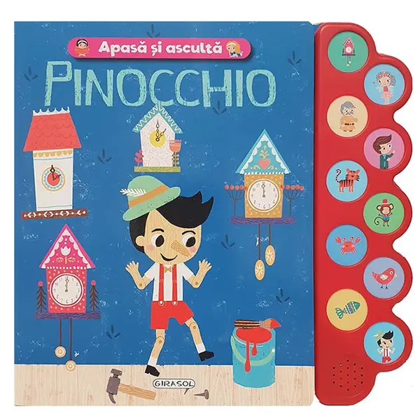 Apasa si asculta povestea, Pinocchio