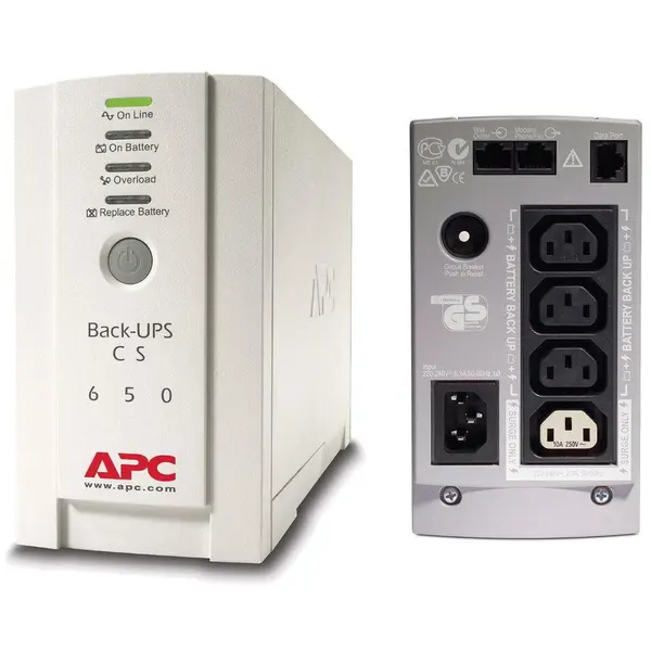 APC APC Back-UPS CS, 650VA/400W, off-line