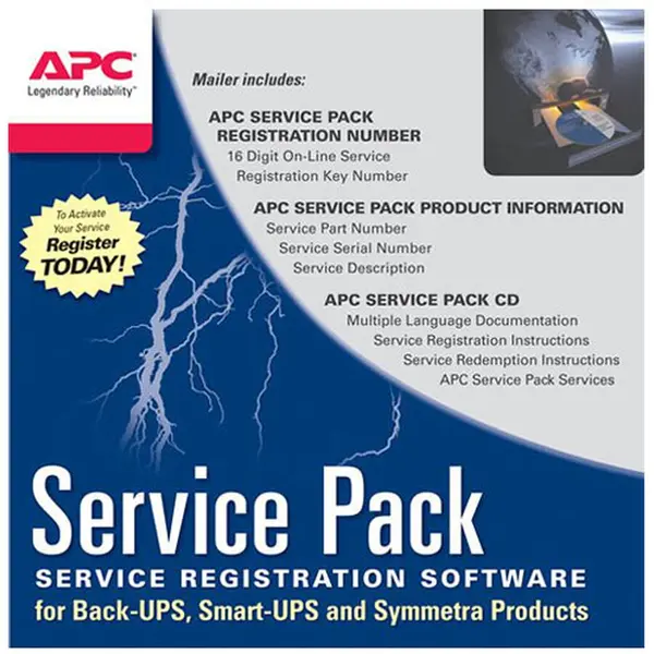 APC Extensie garantie APC 1 an pentru produs nou valabila pentru SMC1500I/1500I-2U, SMT1000RMI2U/1500I/1