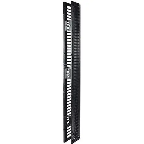 APC Panou Management Cabluri Vertical pentru Rack APC AR8715, Inaltime 2134 mm, Negru