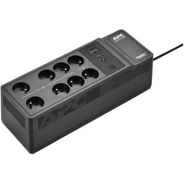 APC Sursa de alimentare neintreruptibila, APC Back BE1050G2-FR, 1050VA, 600W, USB Type A/USB Type-C, Negru