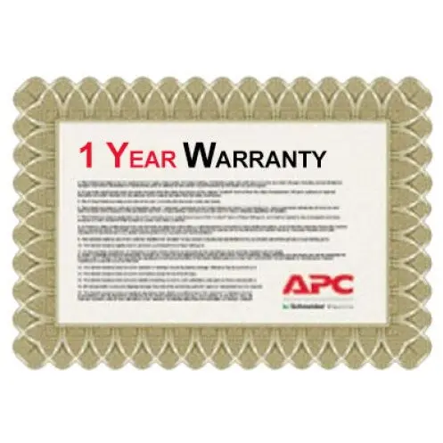 APC Ups Acc Warranty Extension 1y/Wbextwar1yr-Sp-01 Apc