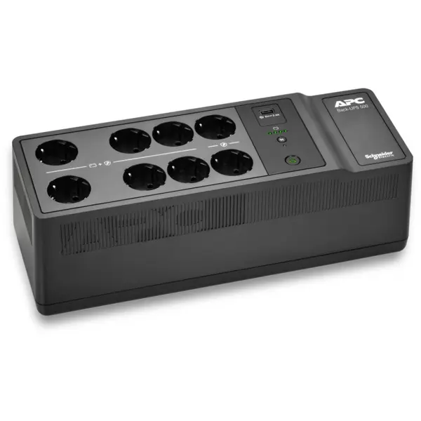 APC UPS APC BE500G2-GR, 500VA, 300W, Negru