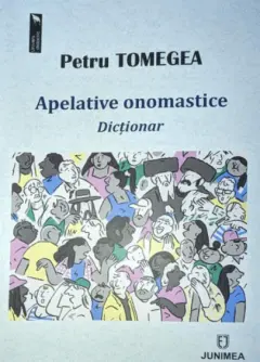 Apelative onomastice. Dictionar
