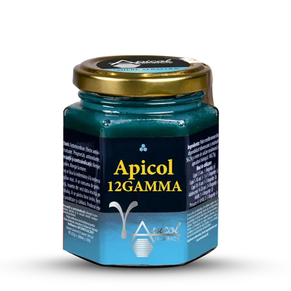 Apicol 12 Gamma miere albastra, 200ml, Apicol Science