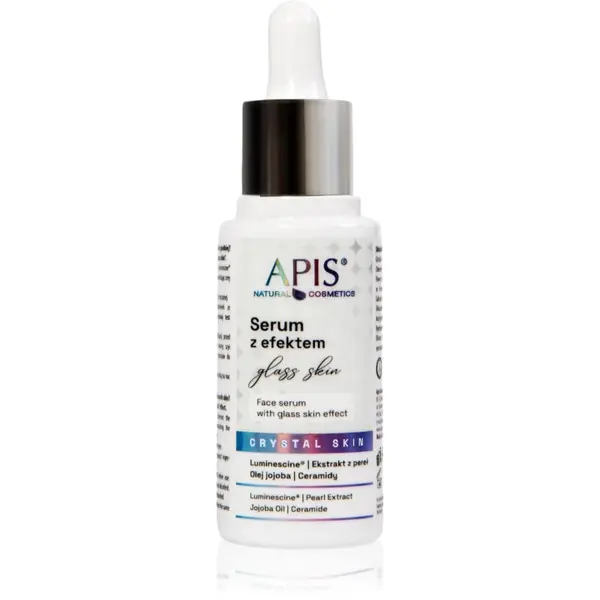 Apis Natural Cosmetics Crystal Skin ser facial cu efect iluminator 30 ml