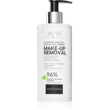 Apis Natural Cosmetics Home TerApis gel de curățare cu carbune activ pentru ten gras si problematic