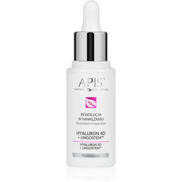 Apis Natural Cosmetics Hyaluron 4D + Lingostem emulsie hidratanta 30 ml