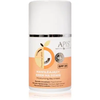 Apis Natural Cosmetics Peachy Skin crema de zi cu efect de hidratare