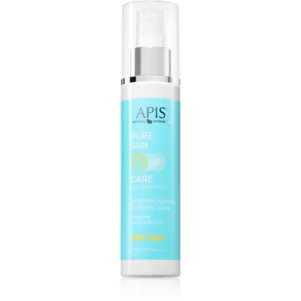 Apis Natural Cosmetics Pure Sun Care spray de protecție pentru față și corp SPF 50 150 ml
