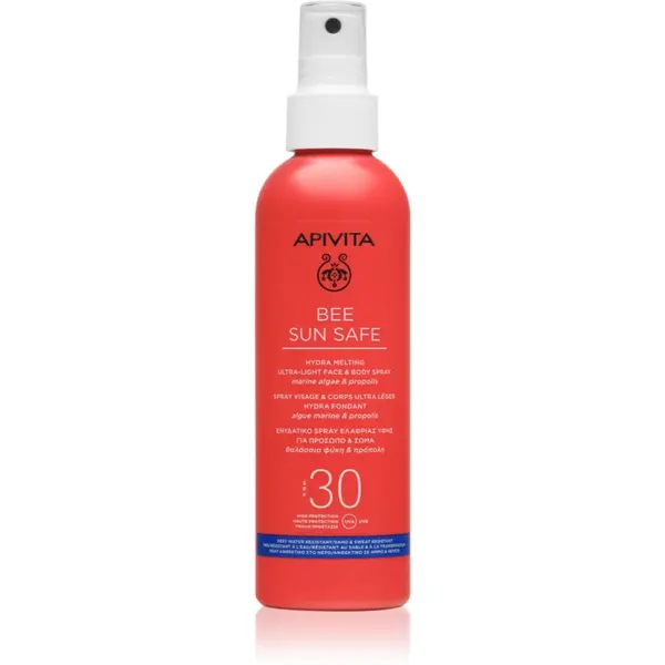 Apivita Bee Sun Safe Hydra Melting Ultra-Light Spray SPF30 spay-lotiune de protectie solara SPF 30 200 ml