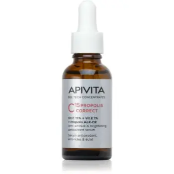 Apivita Bee Tech Concentrates C15 Propolis Correct Serum ser antioxidant pentru un ten mai ferm