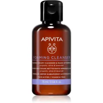 Apivita Cleansing Foaming Cleanser demachiant spumant delicat