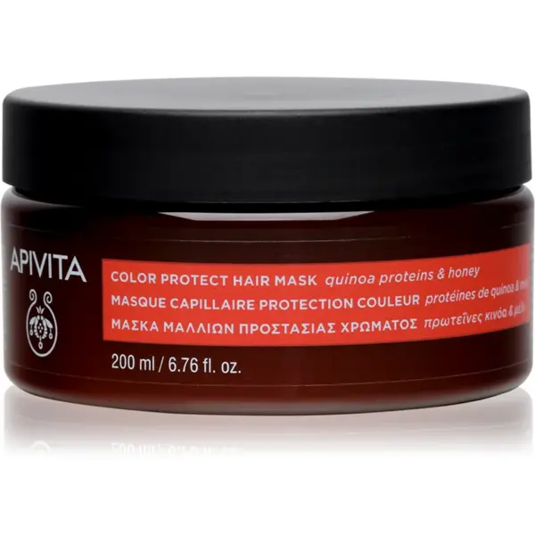 Apivita Color Seal Color Protect Hair Mask Masca de par pentru protecția culorii 200 ml