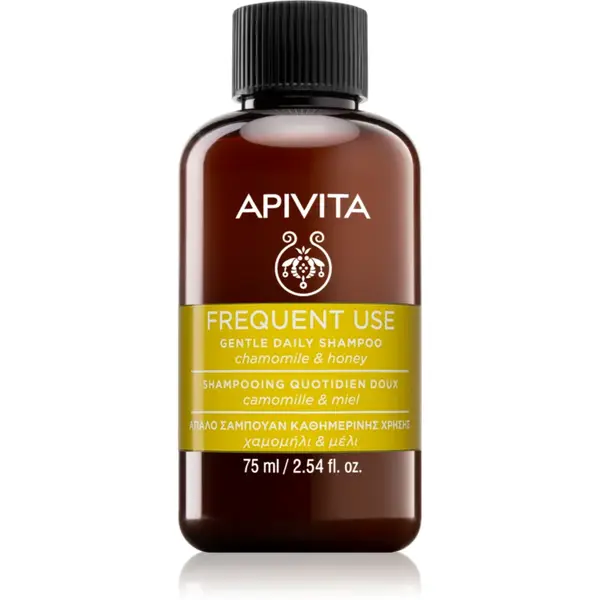 Apivita Frequent Use Gentle Daily Shampoo Sampon de curatare zi de zi. cu musetel 75 ml
