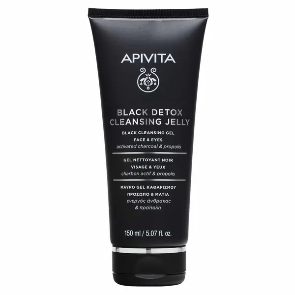 Apivita Gel de curatare detoxifiant cu propolis si carbune activ, 150ml