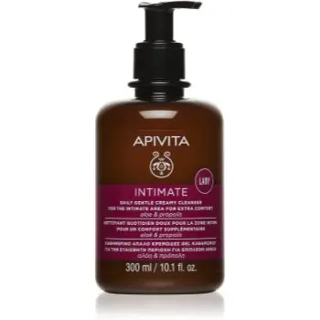 Apivita Intimate Lady Creamy Cleanser Gel delicat pentru igiena intima pentru utilizarea de zi cu zi