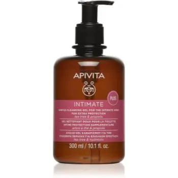 Apivita Intimate Plus Cleansing Gel gel de dus delicat spumant pentru igiena intima
