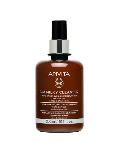 Apivita lapte demachiant 3 in 1 300ml