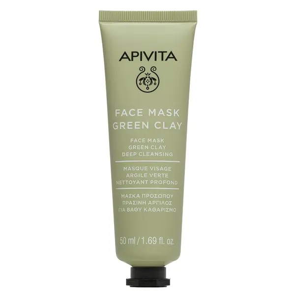 Apivita Masca pentru curatare profunda cu argila verde, 50ml