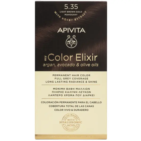 Apivita My Color Elixir Vopsea de par, N5.35