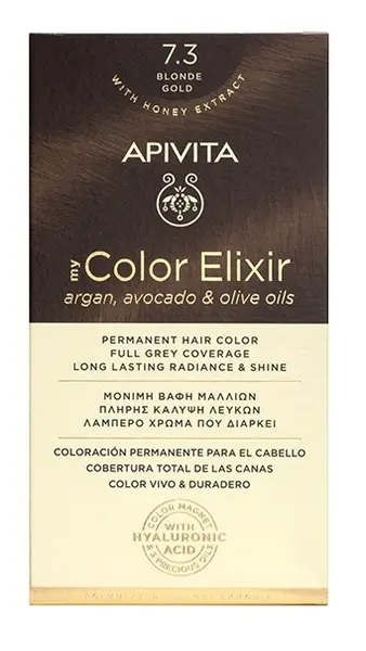 Apivita My Color Elixir Vopsea de par, N7.3