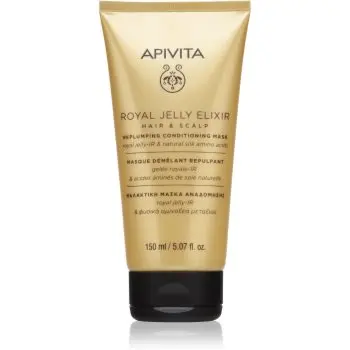 Apivita Royal Jelly Elixir Replumping Conditioning Mask balsam și mască 2 în 1