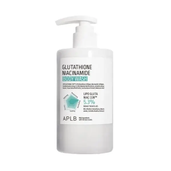 APLB – Glutathione Niacinamide Body Wash, 300ml