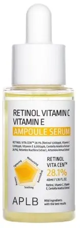 APLB Ser facial Retinol Vitamin C Vitamin E 40 ml