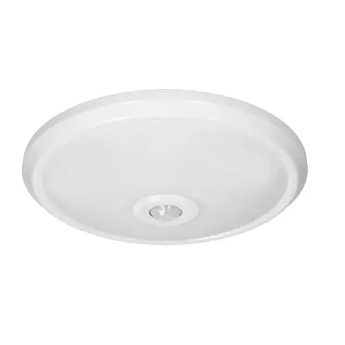 Aplica ADVITI Zonda AD-PL-349WLPMR4, 12W, 800lm, Senzor de miscare, lumina neutra, Alb