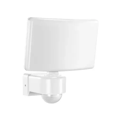 Aplica de gradina ADVITI Tos AD-NL-6148WLR4, 30W, LED SMD, 2200lm, IP65, IK10, 4000K, senzor de miscare, detectie 240°, Alb
