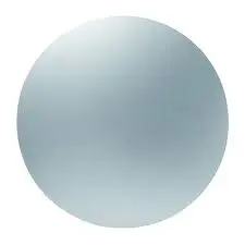 Aplica de perete ABONA ROUND - Ø13 cm LED 6W / Silver
