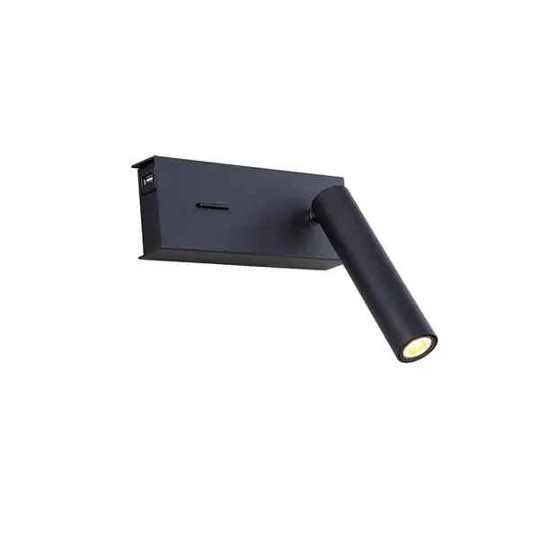 Aplica de perete ARIVA BLACK - Negru