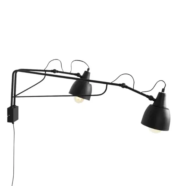 Aplica de perete BOHO L2 - Negru