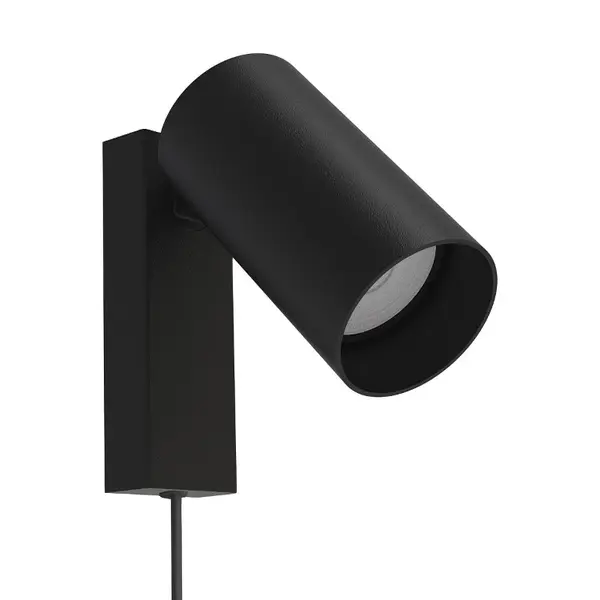Aplica de perete cu cablu MONOS 1L - Negru