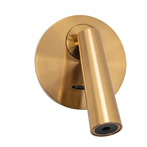Aplica de perete HERAS BRUSHED BRASS - Gold