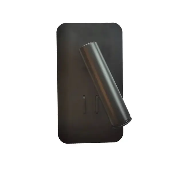 Aplica de perete HOLAND BLACK - Lumina neutra 4000K