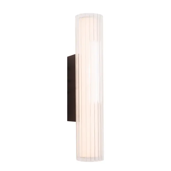 Aplica de perete LAFAIETE 31 CM IP44 - Negru