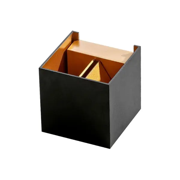 Aplica de perete LETICIA - Negru/Gold