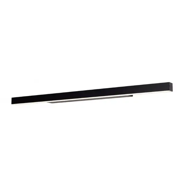 Aplică de perete LINE 113 cm - Negru