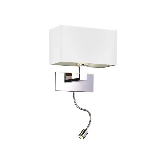Aplica de perete LOMER LED - Alb