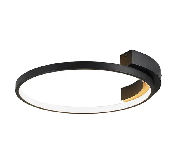 Aplica de perete MONSON - Negru / 52.5 cm