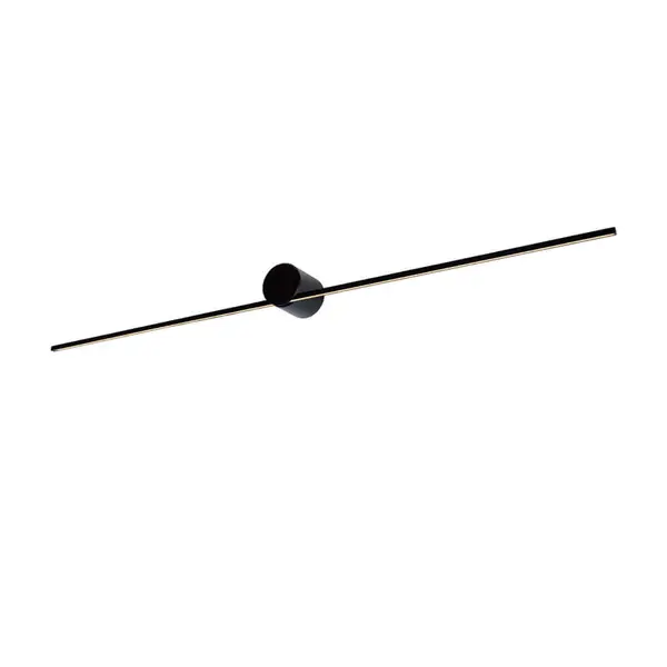 Aplica de perete RADIAN negru mat - L