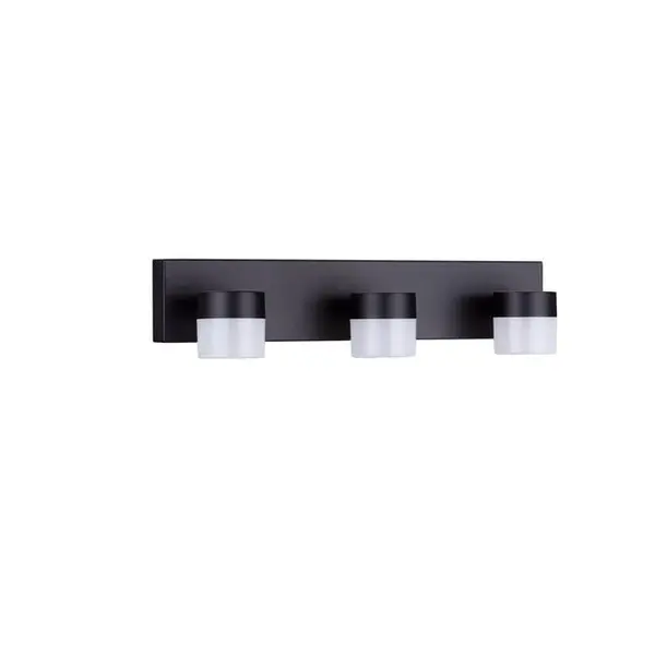 Aplica de perete TEKO 3 IP44 - Negru