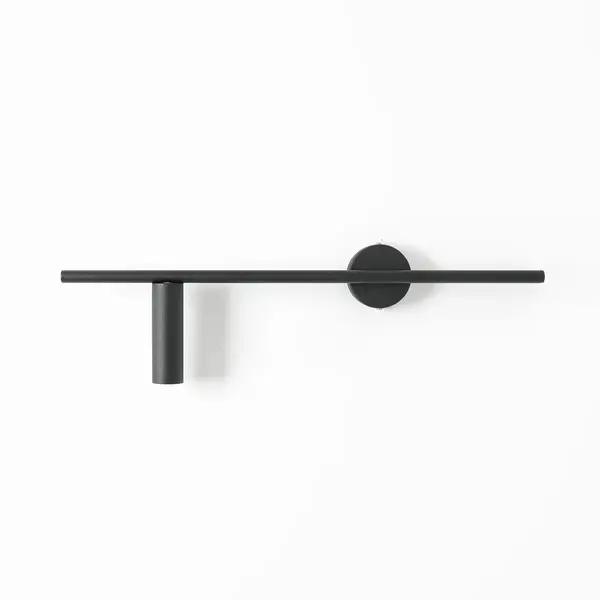 Aplica de perete VERAN 1 LEFT 60CM - Negru