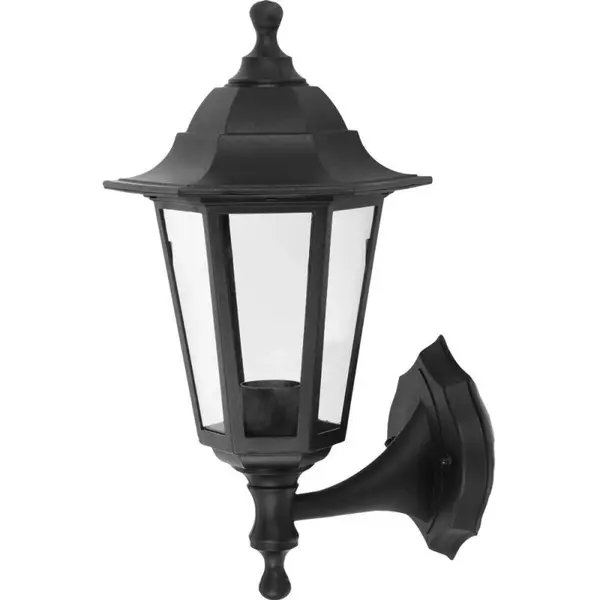 Aplica Exterior Archie, E27, IP44, Negru, Well