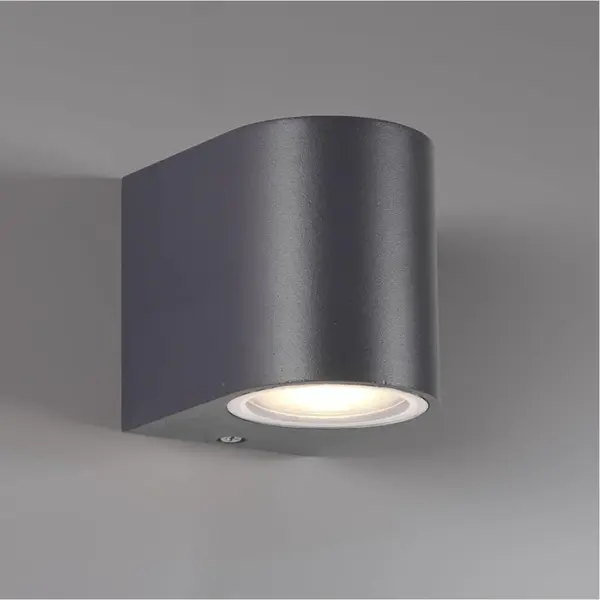 APLICA EXTERIOR NEGRU IP44 MAX 5W GU10 90x80x70mm - Default Title