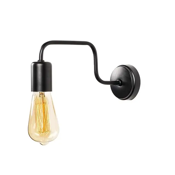 Aplica LED Kerquin Negru 28x10x11 cm