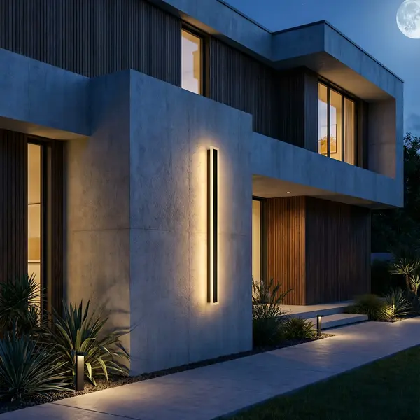 Aplica led liniara de perete neagra 35W/1700LM/3000K - 1200mm - Default Title