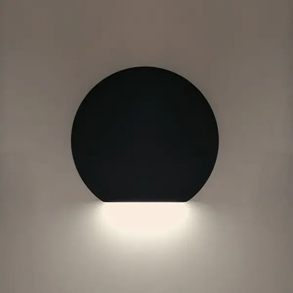 Aplica LED Perete Semicerc fi135, 7W 3000K, lumina calda, cu protectie IP65 - Default Title